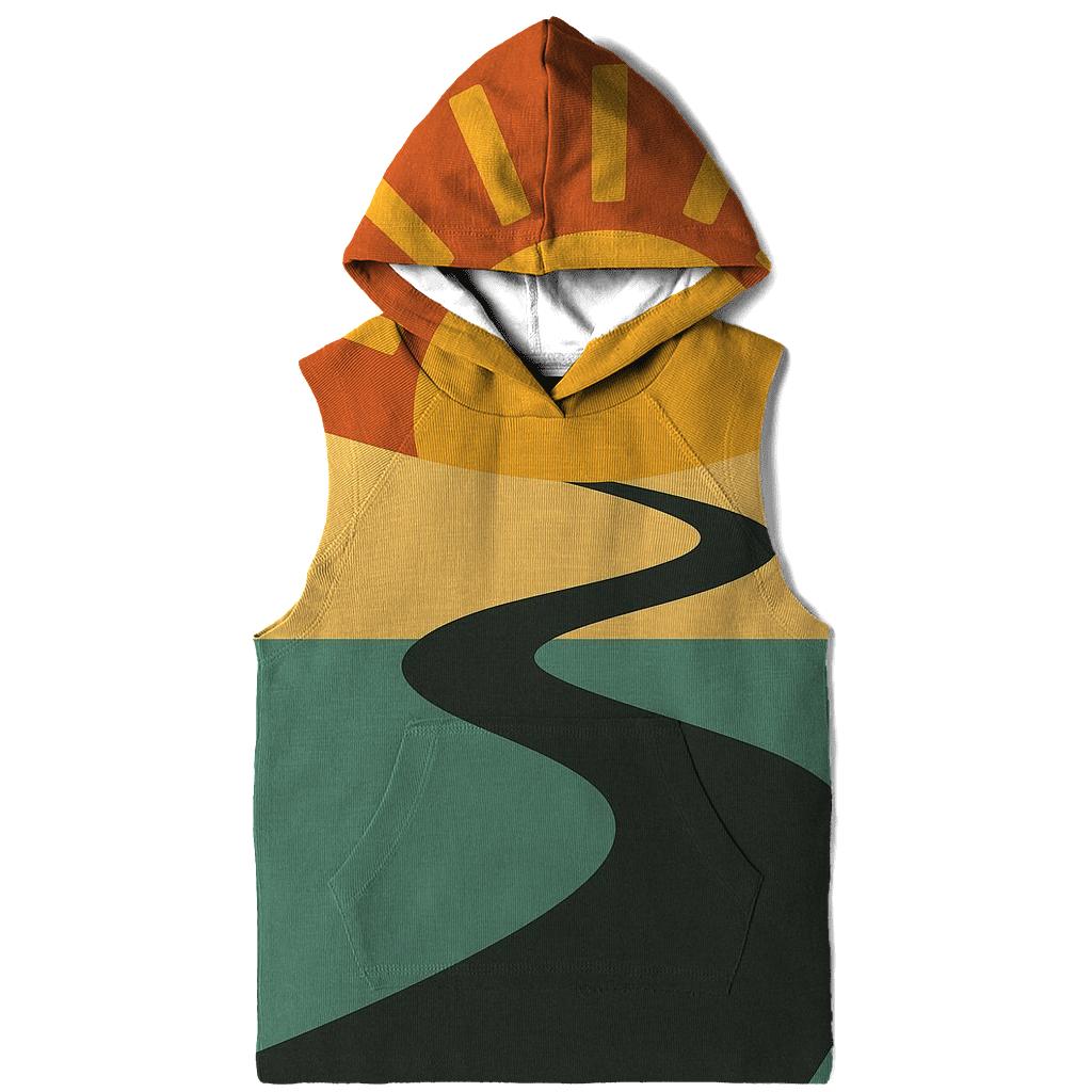 Desert Roadtrip Horizon Blocks hoodie designs