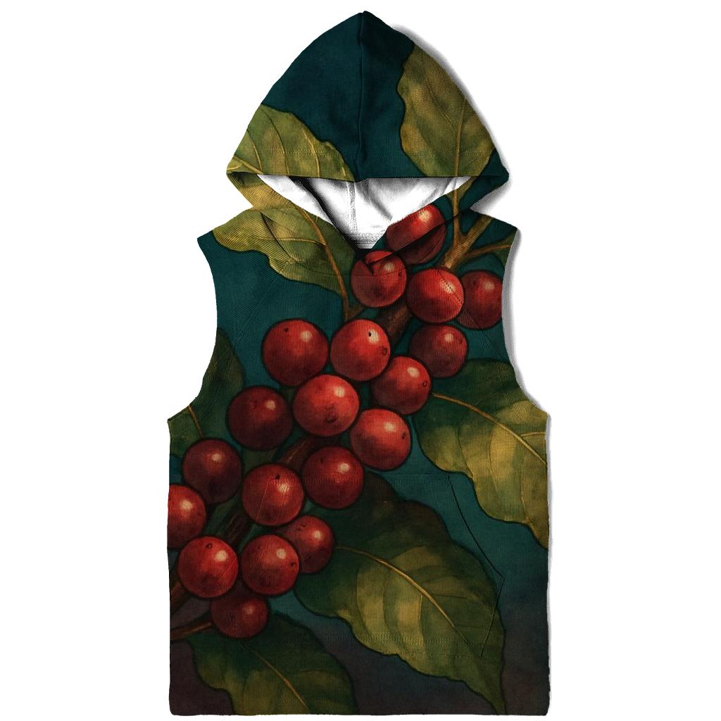 Coffee Cherry Night Branch heavyweight hoodies