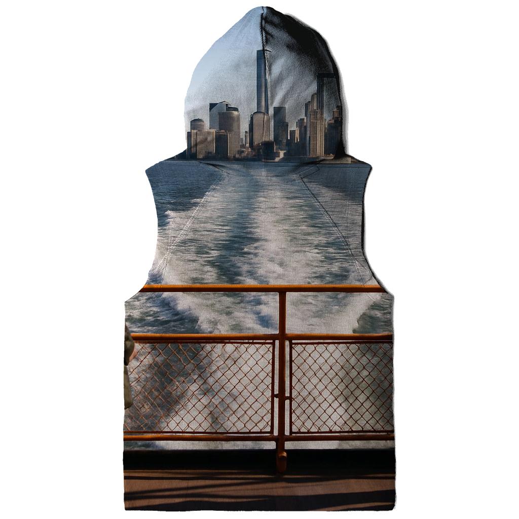 Staten Island Ferry Wake Framing Lower Manhattan hoodie trends
