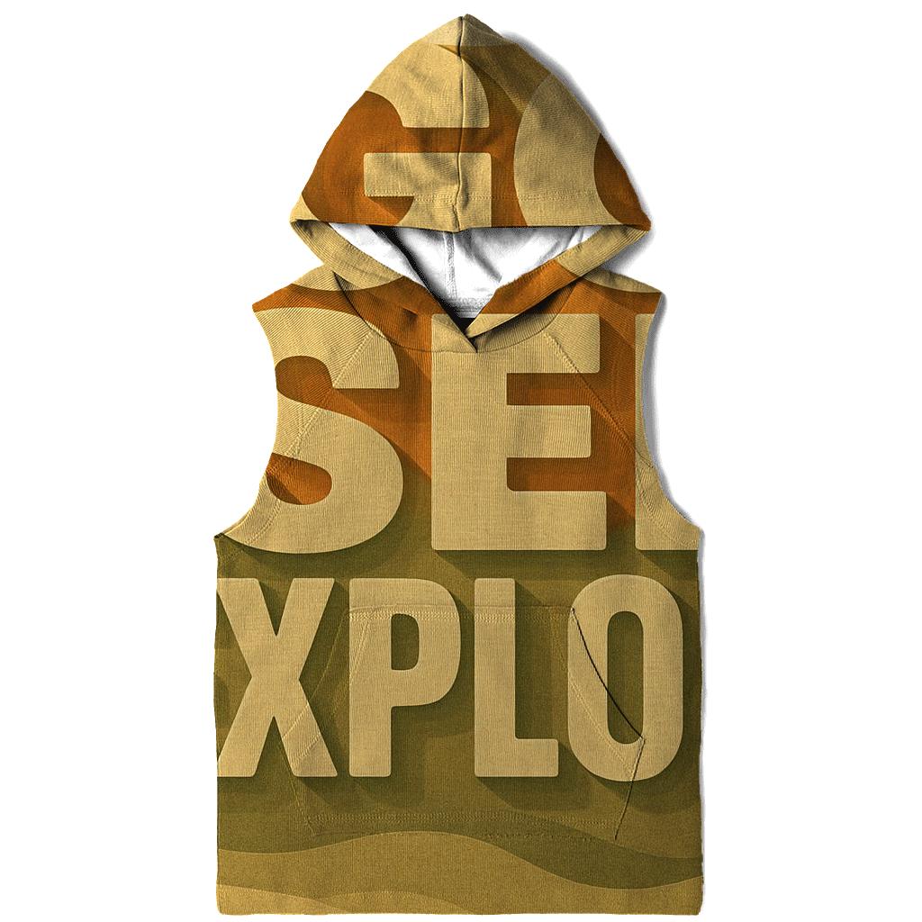 Desert Mirage Typography Atlas hoodie trends