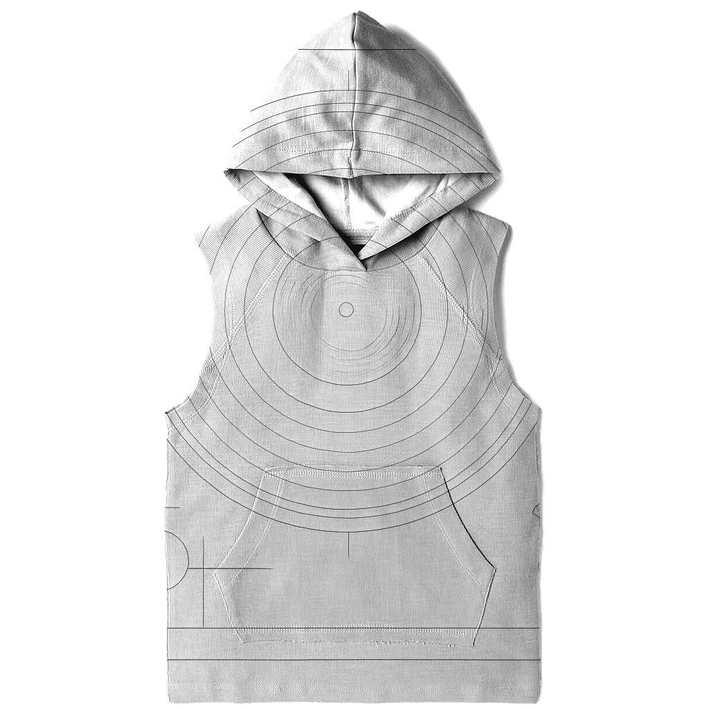 Monochrome Turntable Blueprint hoodies fashion