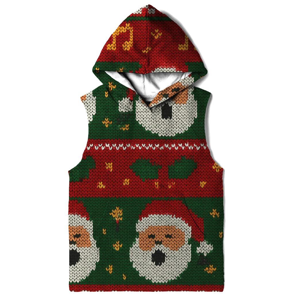 Carol Choir Santa Sweater Bands Design embroidered hoodies