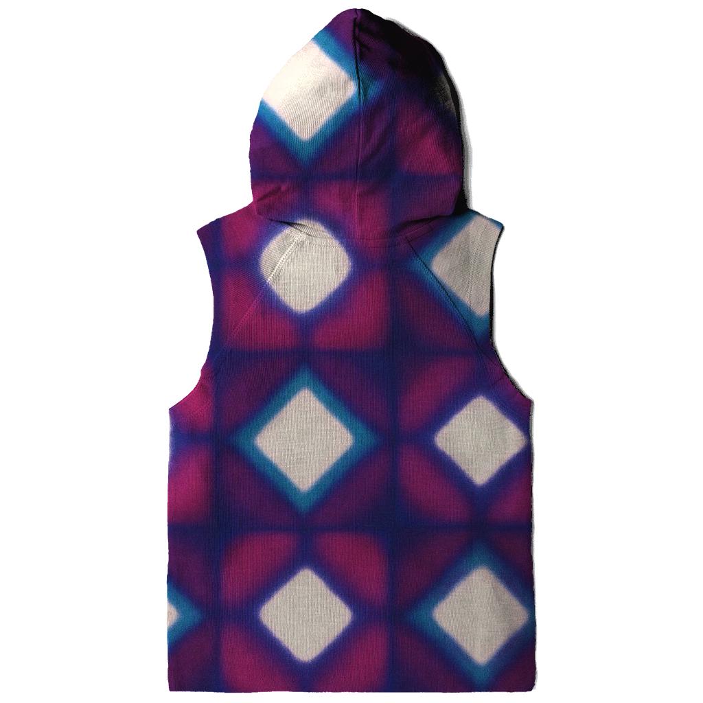 Nebula Itajime Clamp Grid Bloom hoodies fashion