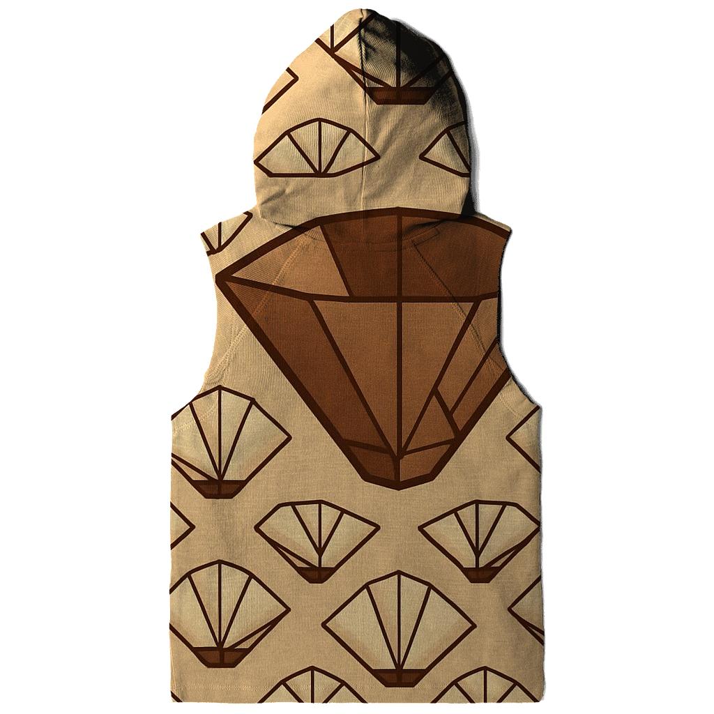 Filter Fold Geometry premium hoodies