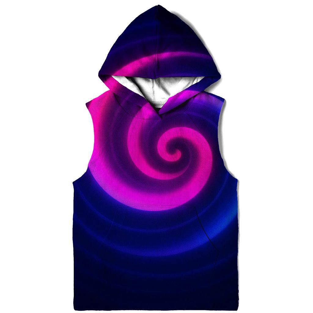 Electric Nebula Ripple pullover hoodies