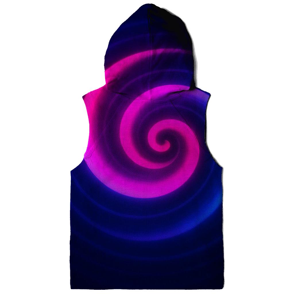 Electric Nebula Ripple pullover hoodies