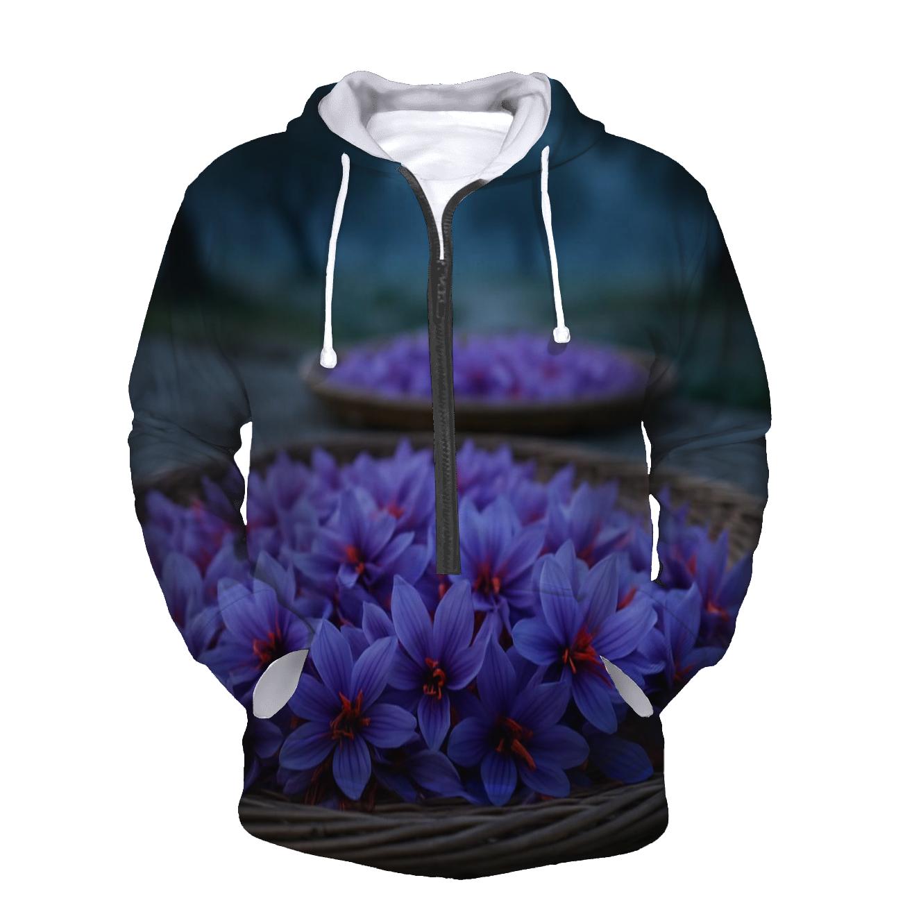 Saffron Crocus Harvest Trays At Dawn hoodies fashion