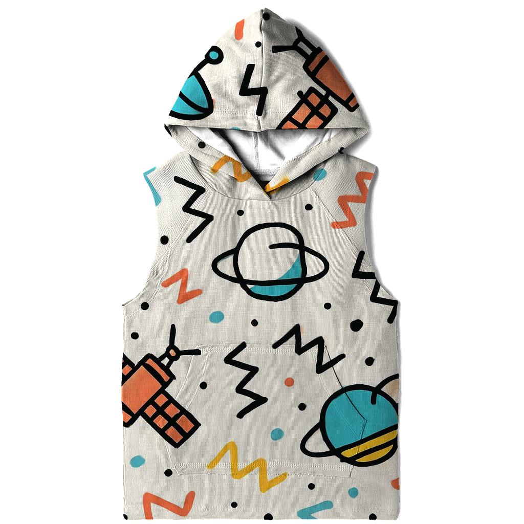 Memphis Satellite Parade embroidered hoodies