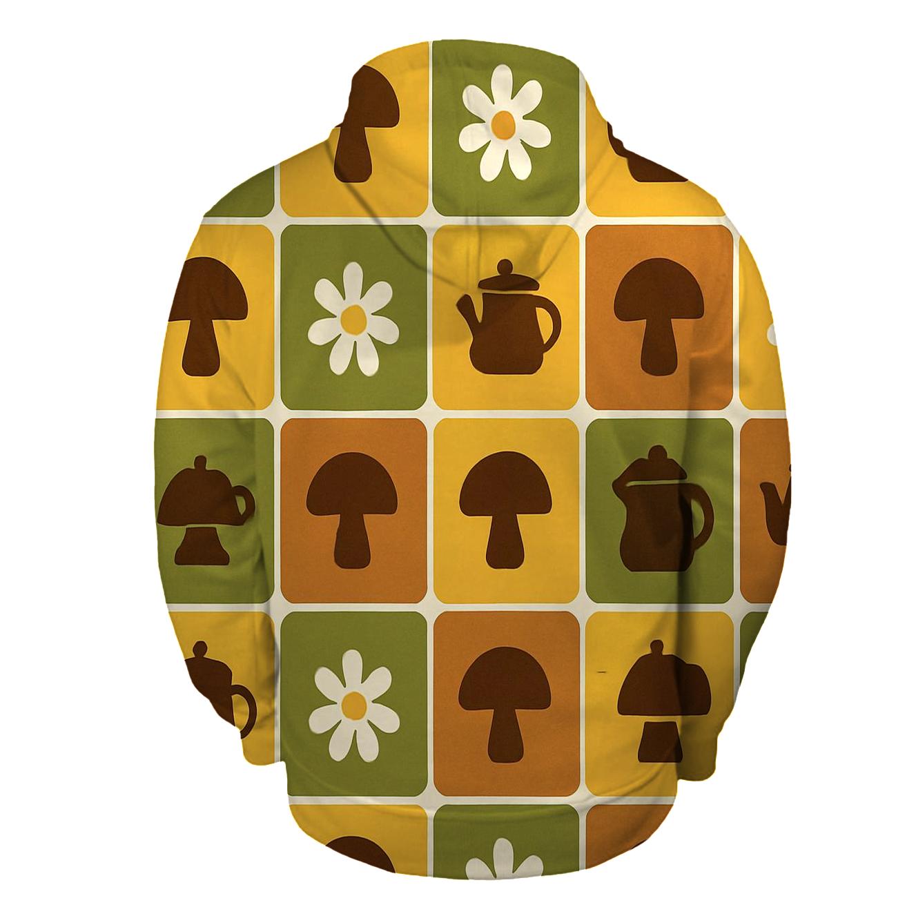 Avocado Kitchen Tile Mosaic custom hoodies