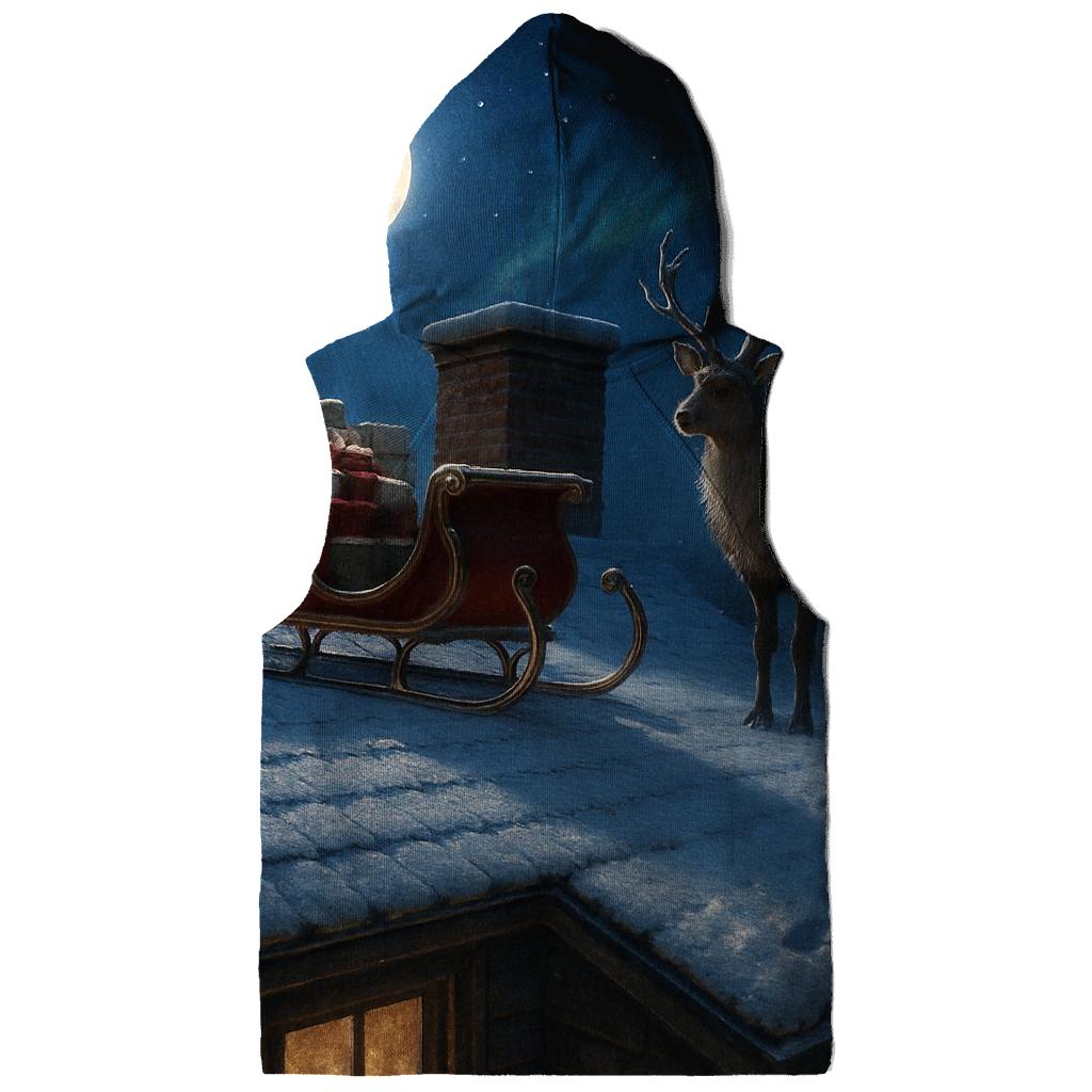 Midnight Sleigh On A Frosted Rooftop hoodie trends