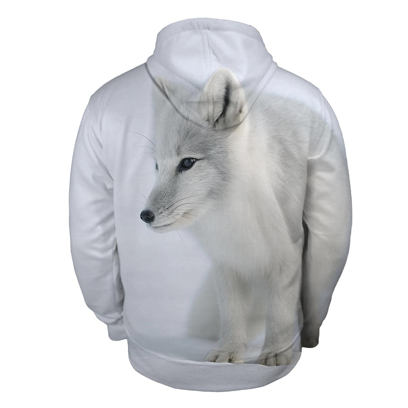 Frostline Listener Arctic Fox designer hoodies