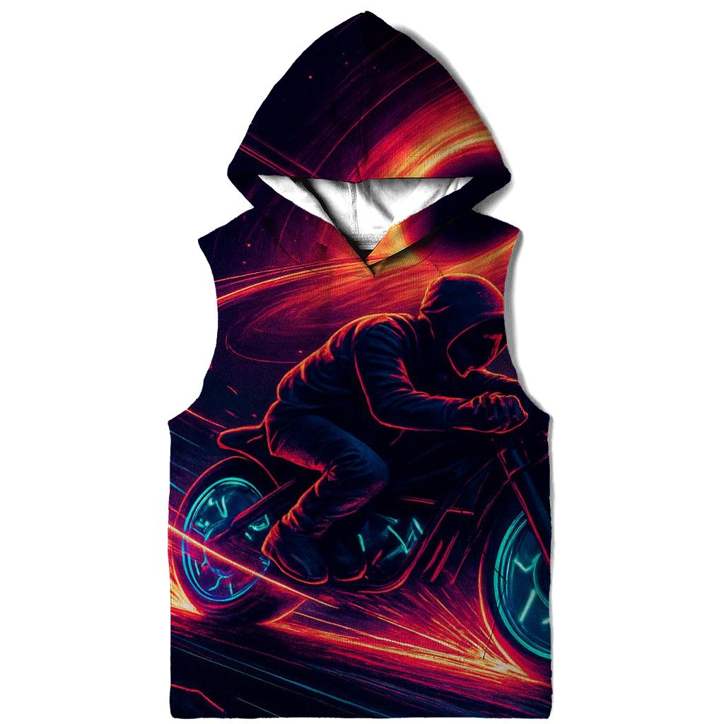 Black Hole Street Racer embroidered hoodies