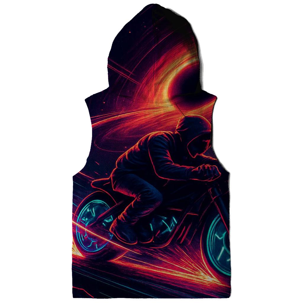 Black Hole Street Racer embroidered hoodies