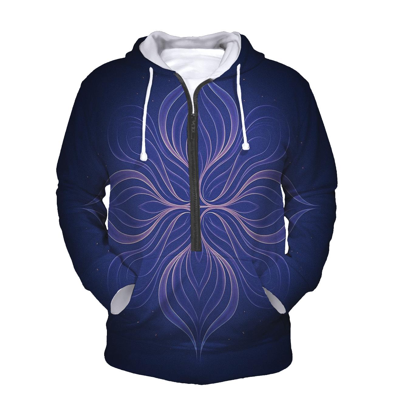 Breathline Aurora Mandala printed hoodies