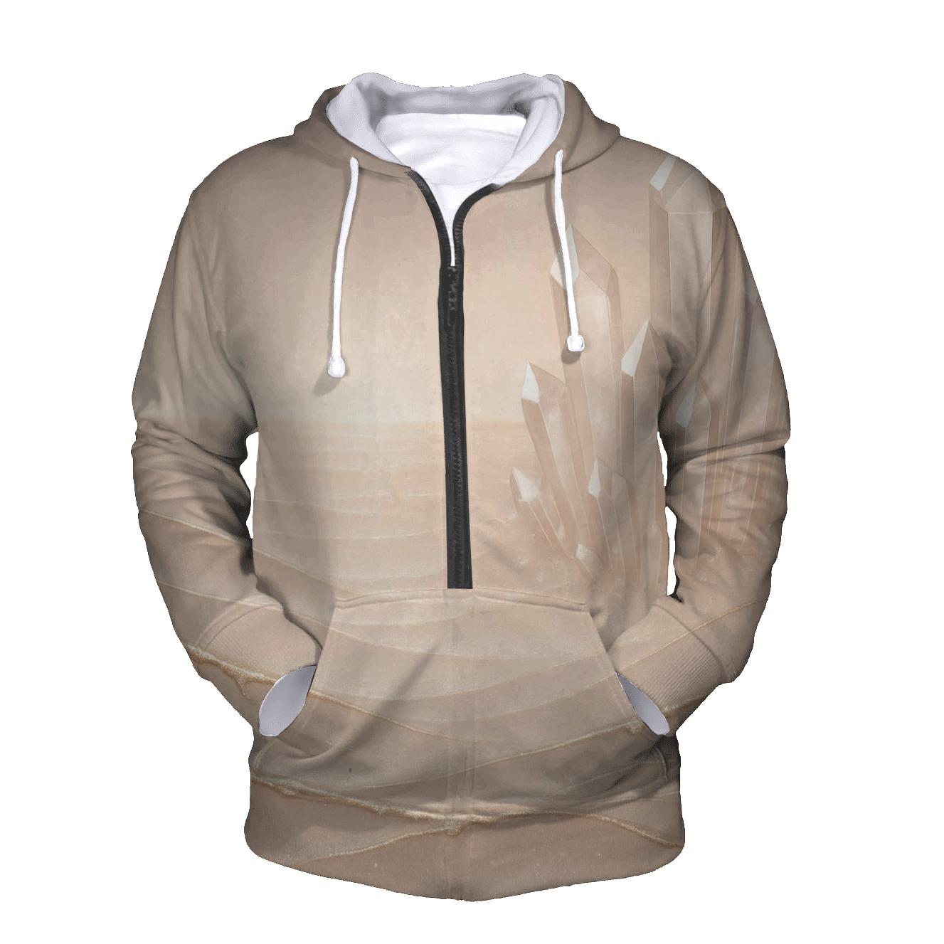 Champagne Crystal Tides heavyweight hoodies