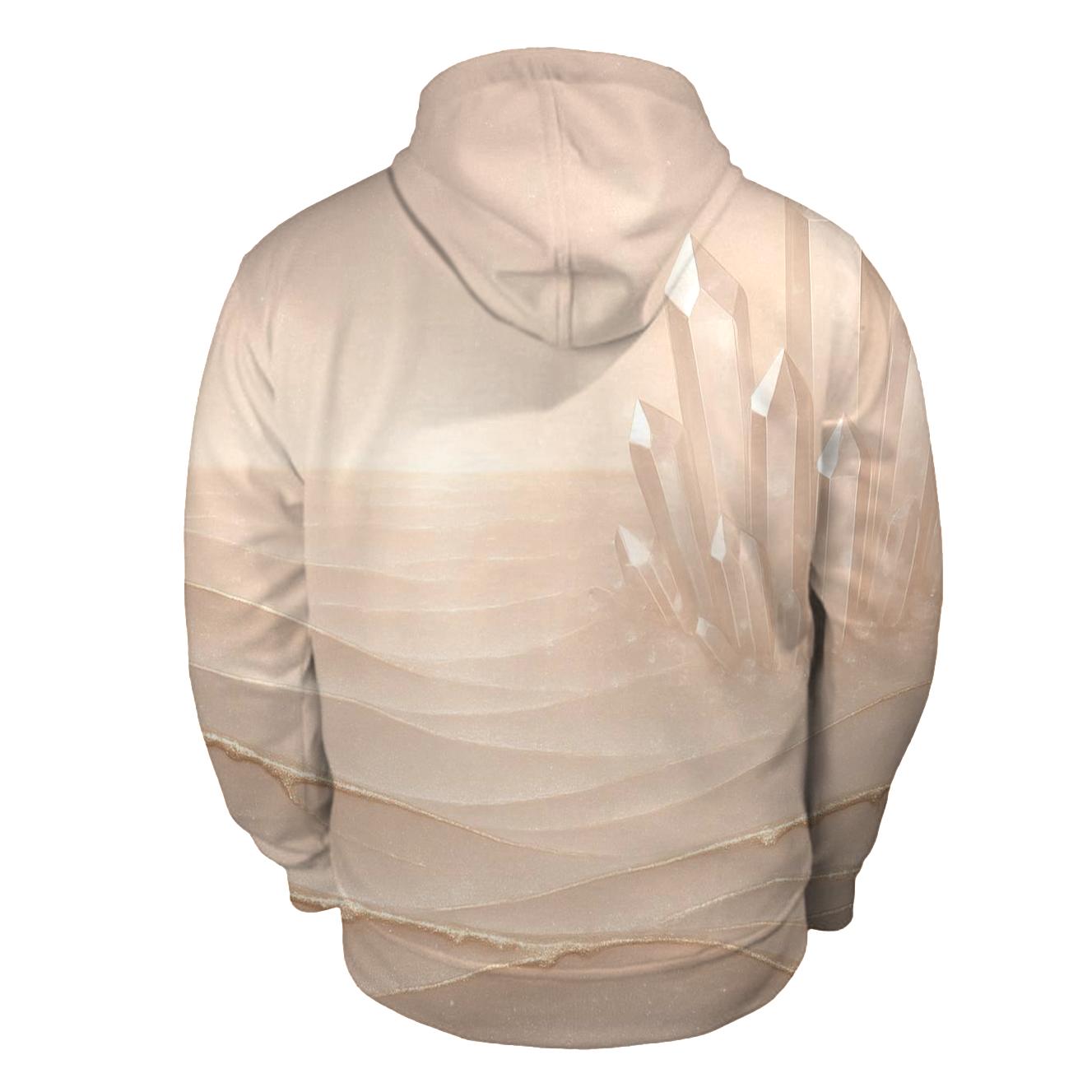 Champagne Crystal Tides heavyweight hoodies