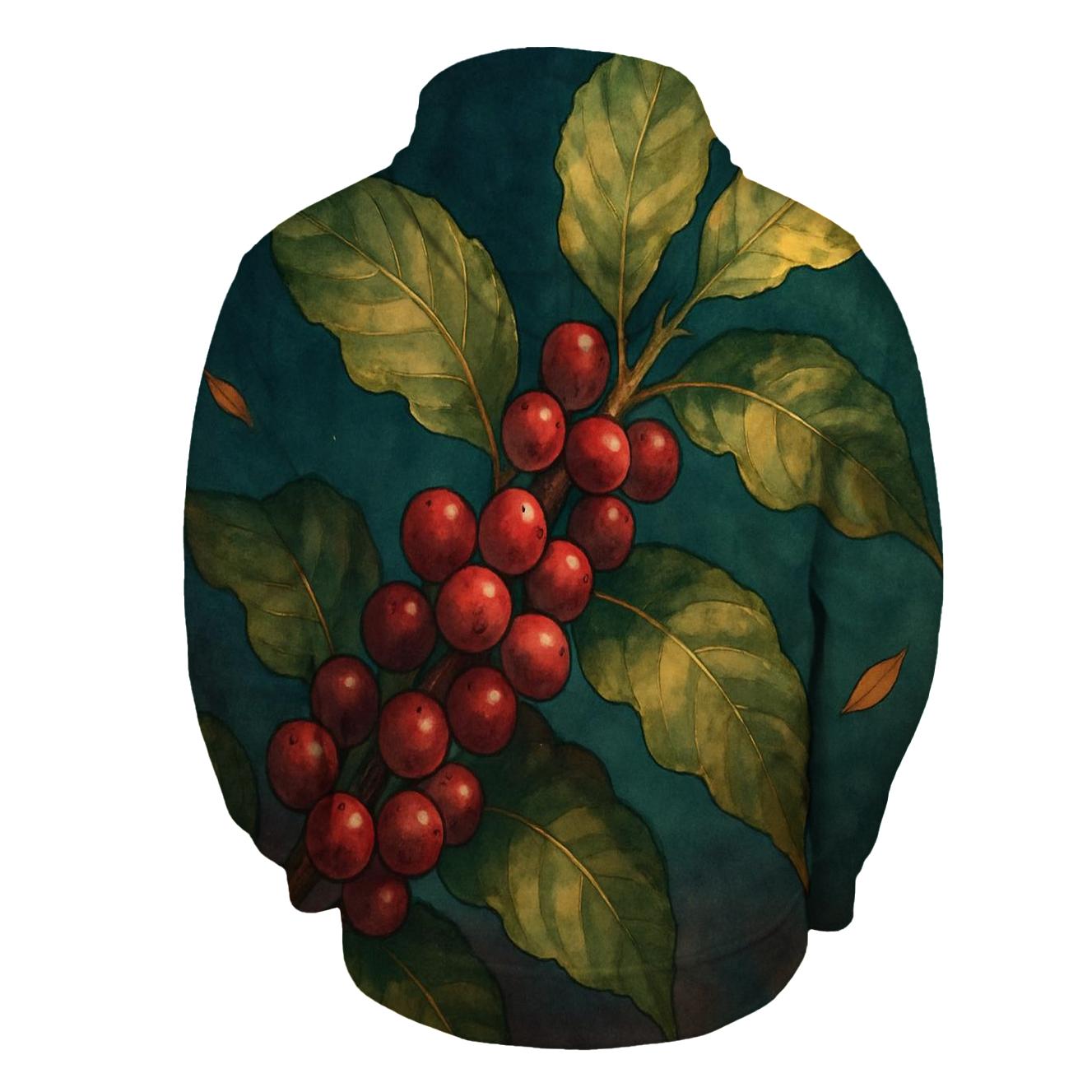 Coffee Cherry Night Branch custom hoodies