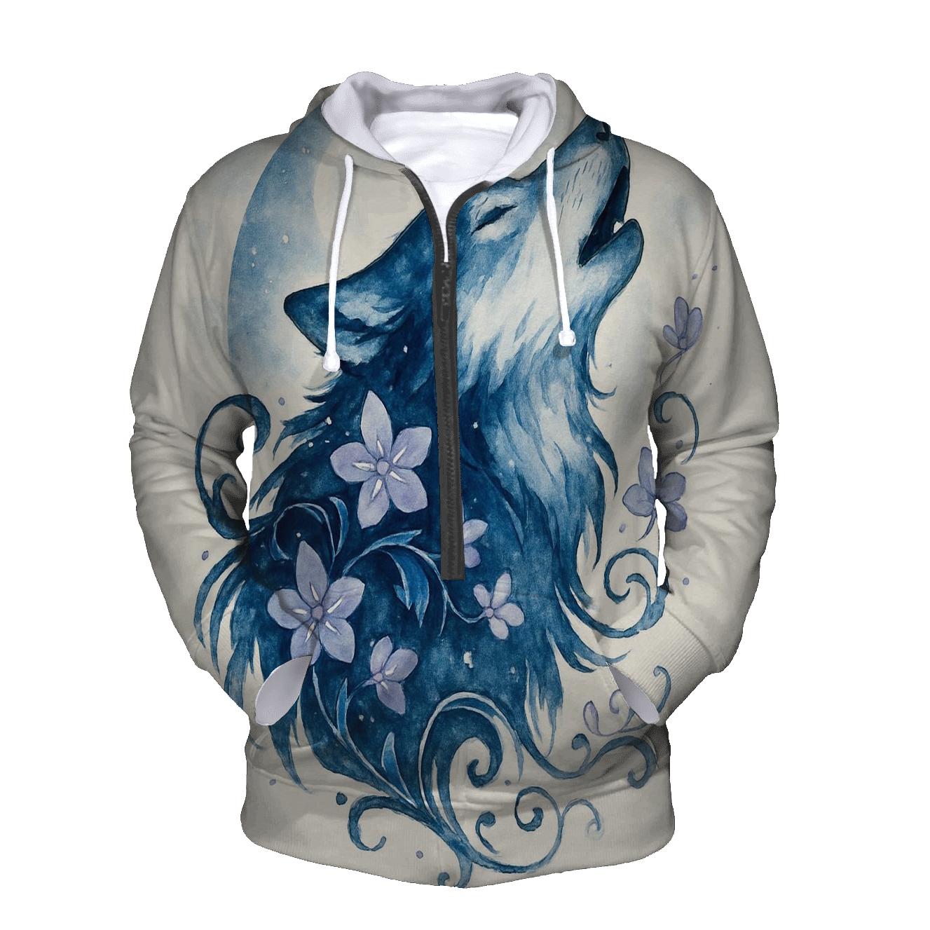 Lunar Ink Garden Howler pullover hoodies