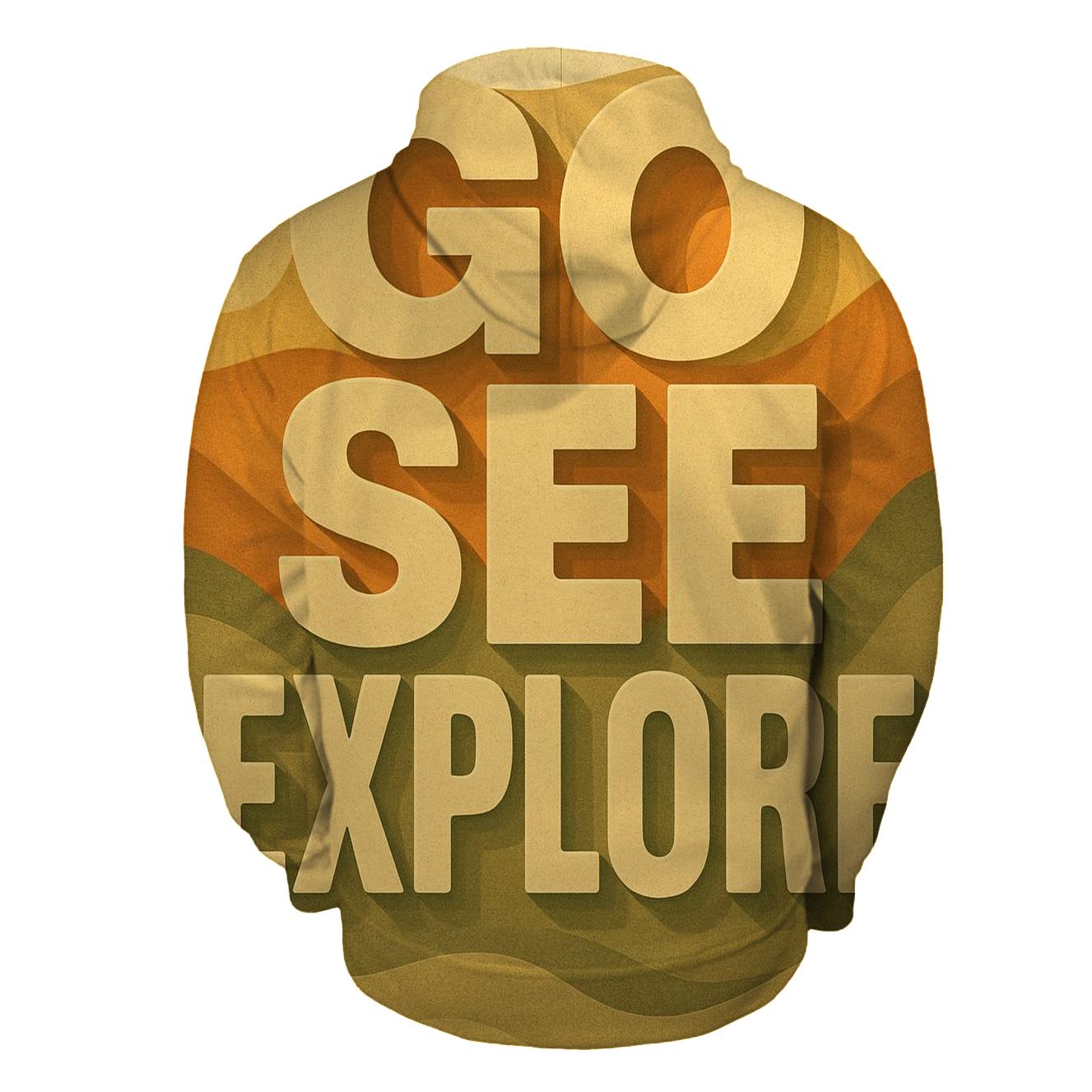 Desert Mirage Typography Atlas hoodie trends