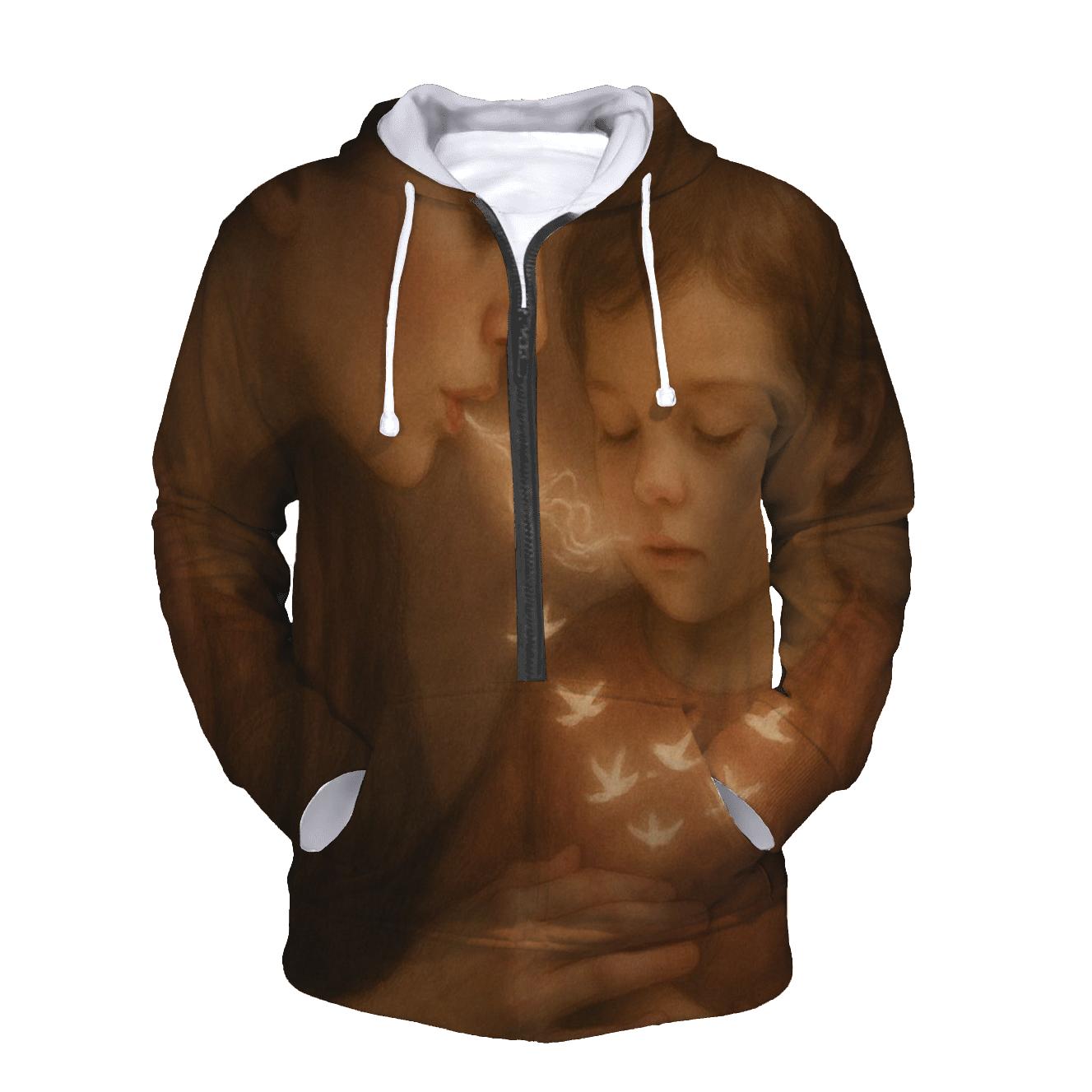 The Echo That Teaches The Heart To Speak premium hoodies