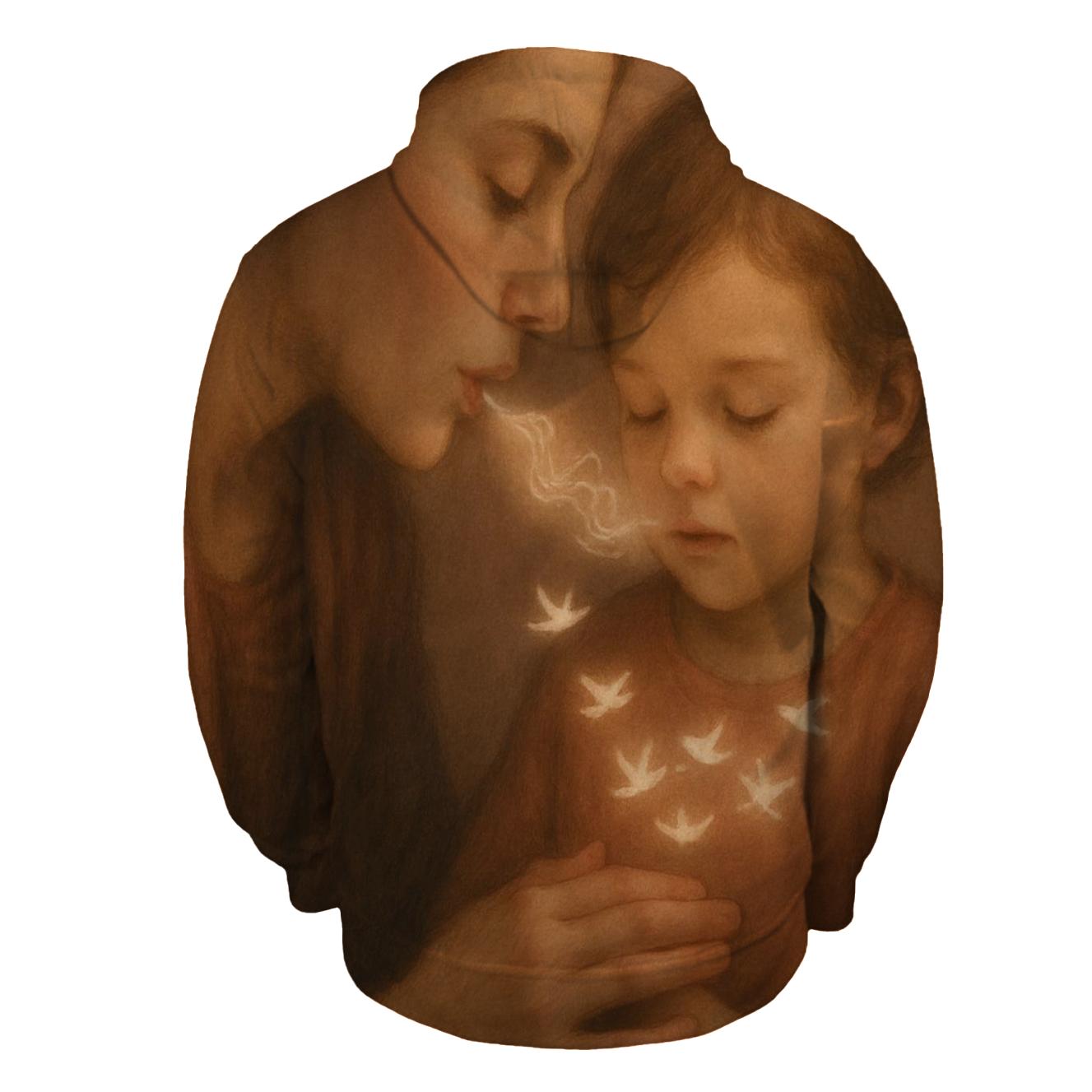 The Echo That Teaches The Heart To Speak premium hoodies