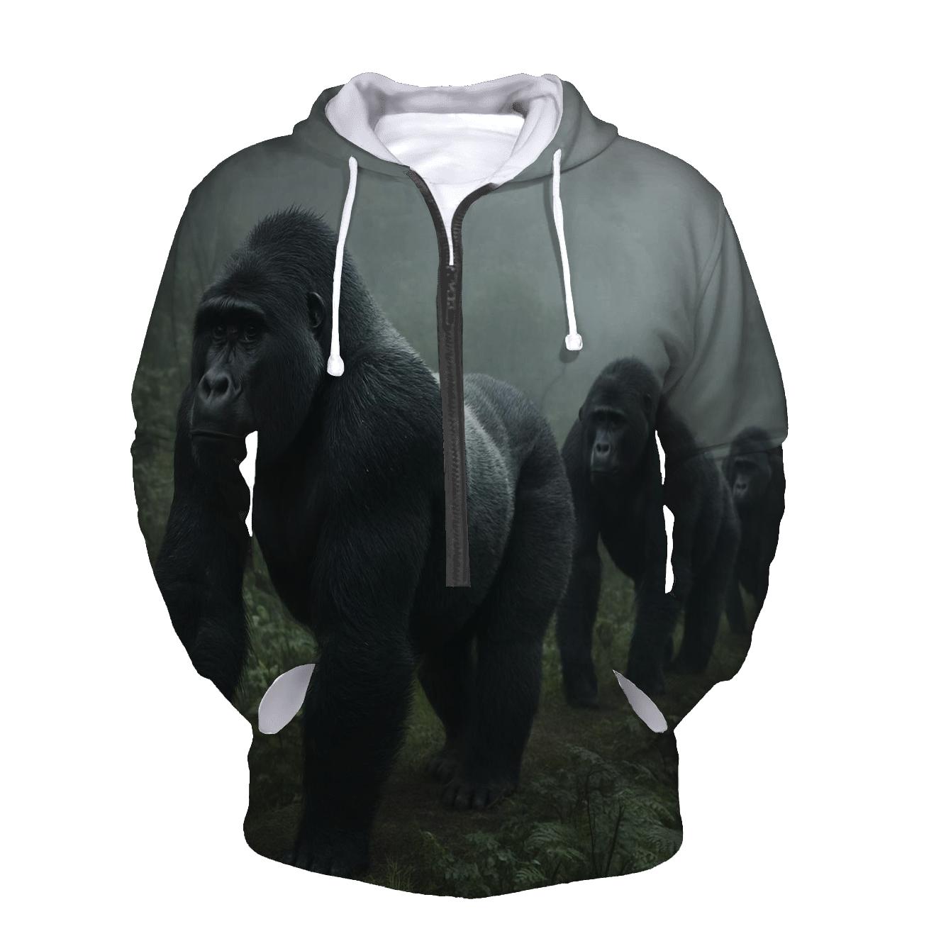 Mistbank Crossing Mountain Gorilla premium hoodies