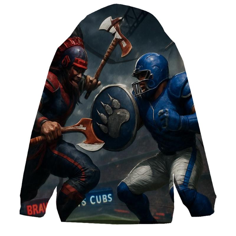 Skyrail Showdown Braves Vs Cubs hoodie designs