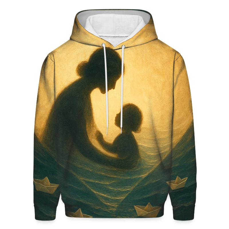 The Safe Harbor Within Her Heart hoodie designs