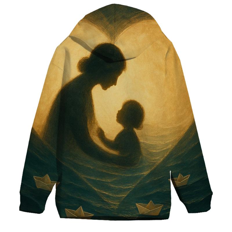 The Safe Harbor Within Her Heart hoodie designs