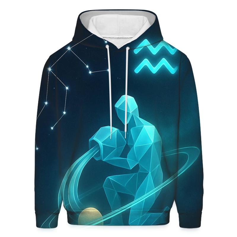 Aquarius Water Bearer Orbit Pour hoodie trends