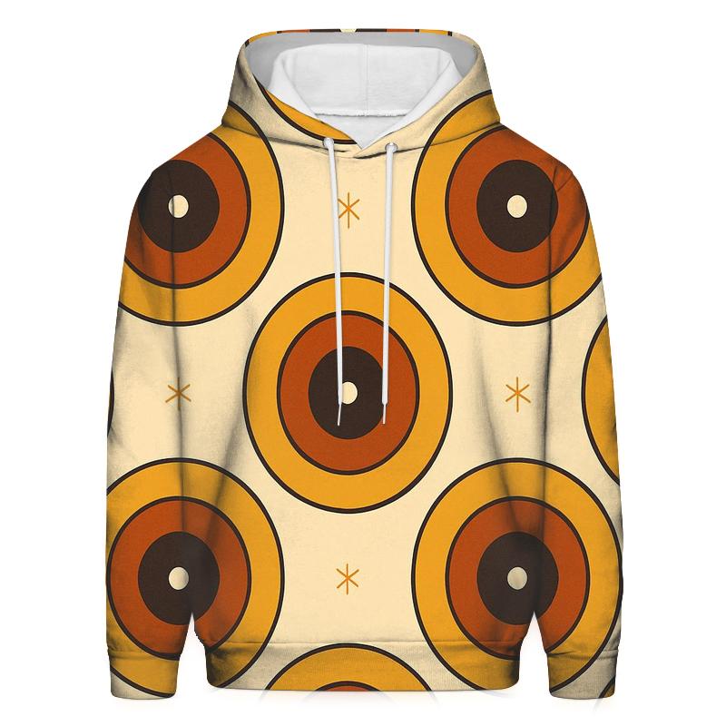 Groovy Record Label Rings hoodies fashion