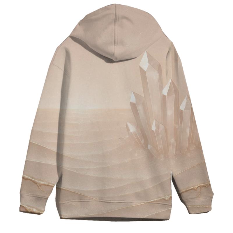 Champagne Crystal Tides pullover hoodies