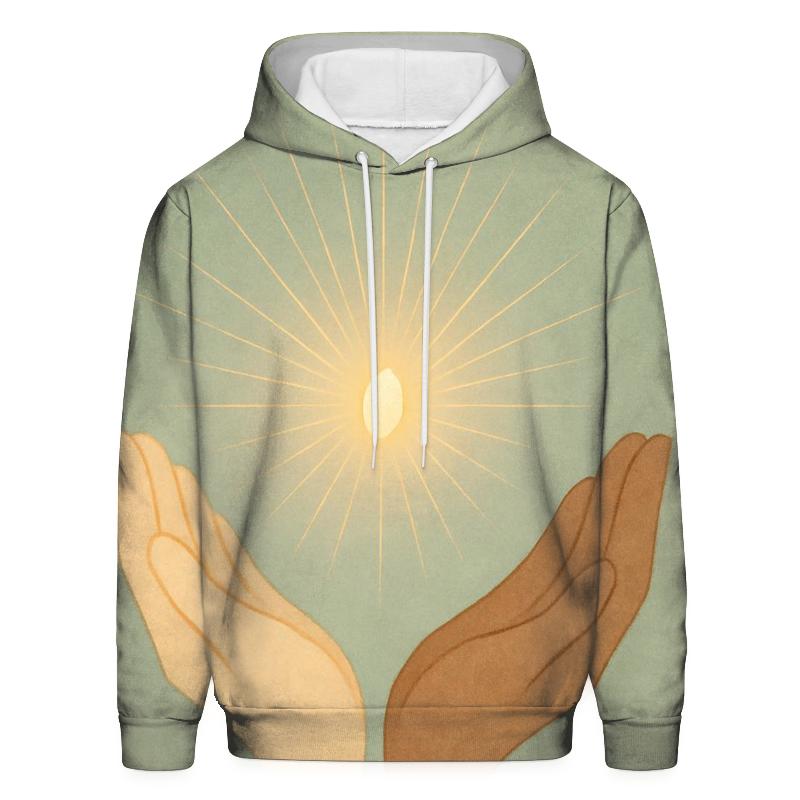 Open Hands Seed Of Light designer hoodies