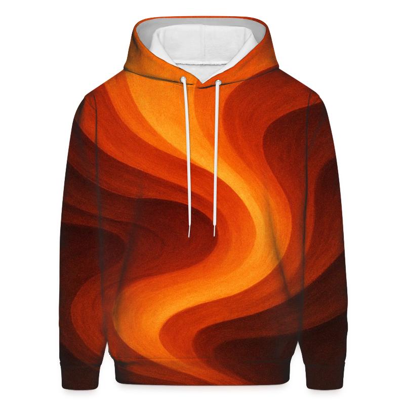 Molten Canyon Flow premium hoodies