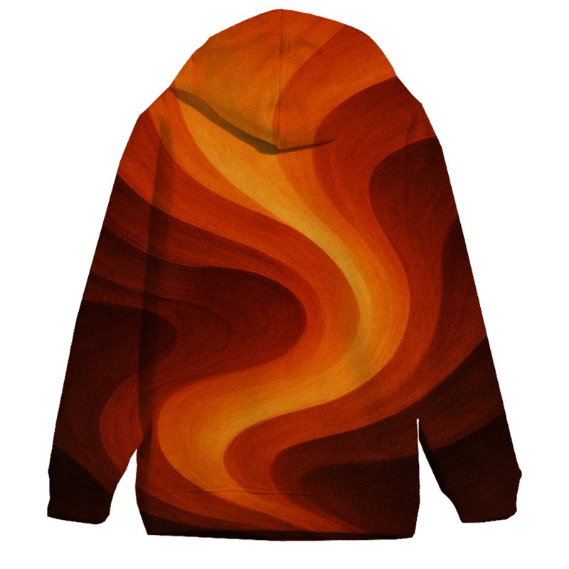 Molten Canyon Flow premium hoodies