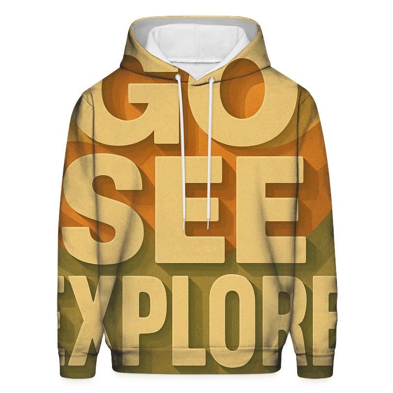 Desert Mirage Typography Atlas hoodies fashion