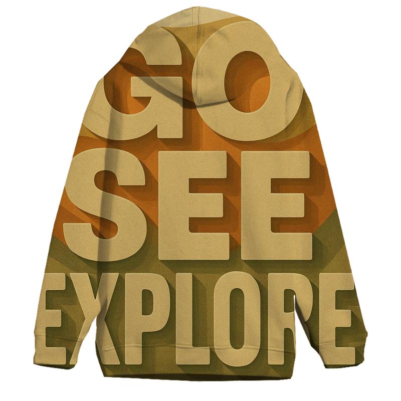 Desert Mirage Typography Atlas hoodies fashion
