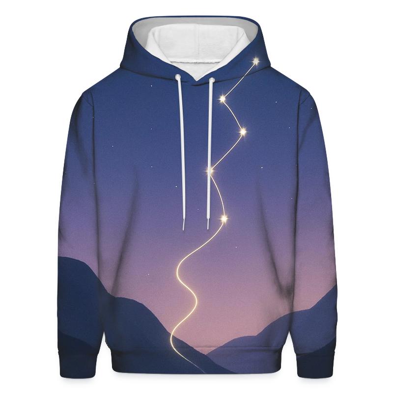 Mountain Path Constellation Thread hoodie styles