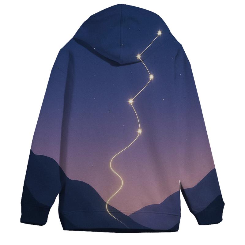 Mountain Path Constellation Thread hoodie styles