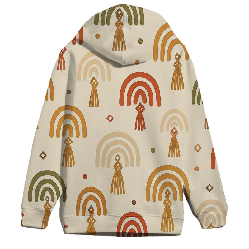 Bohemian Macrame Arches hoodie trends