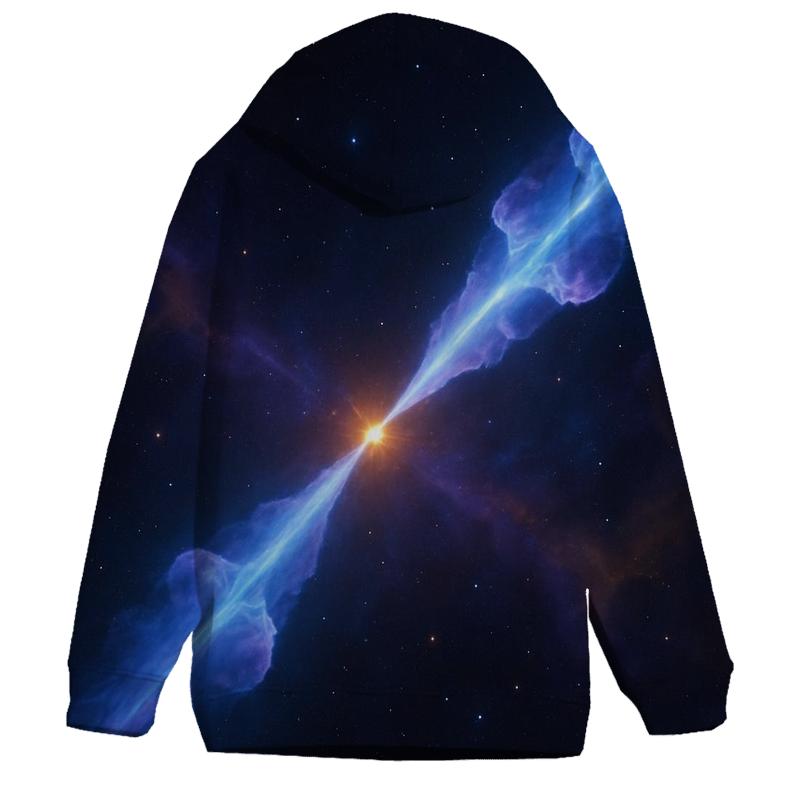 Bipolar Jet Outflow Sheets custom hoodies