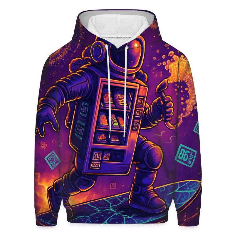 Shattered Soda Galaxy embroidered hoodies