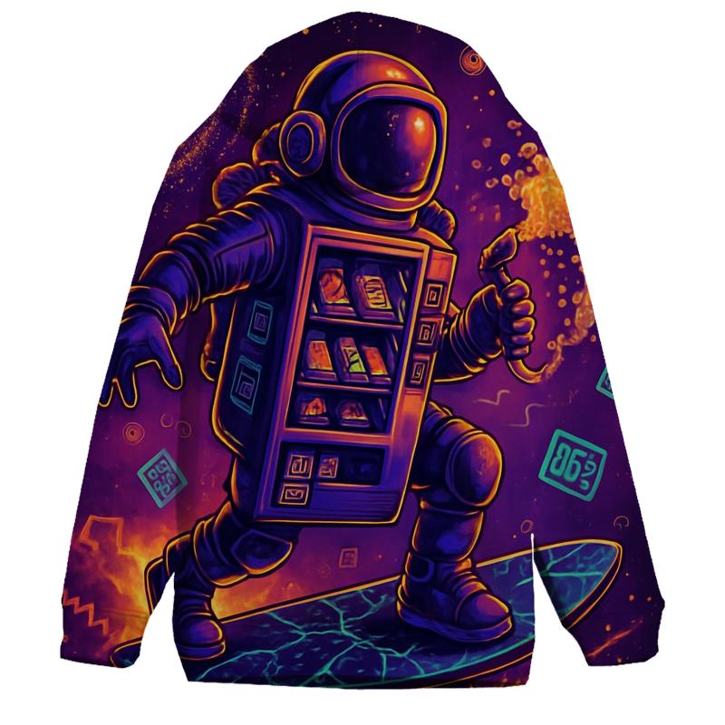 Shattered Soda Galaxy embroidered hoodies