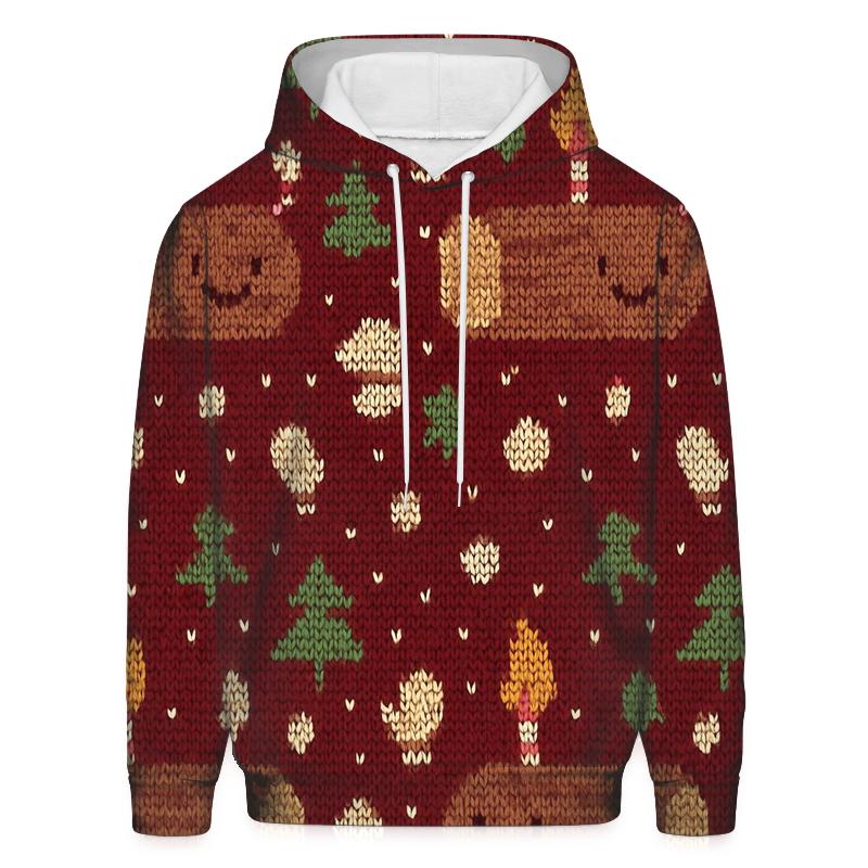 Jolly Yule Log Pixel Parade Design hoodie trends