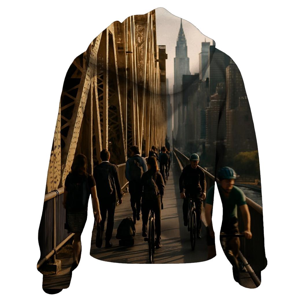 Queensboro Bridge Rush With Midtown Beyond hoodie designs