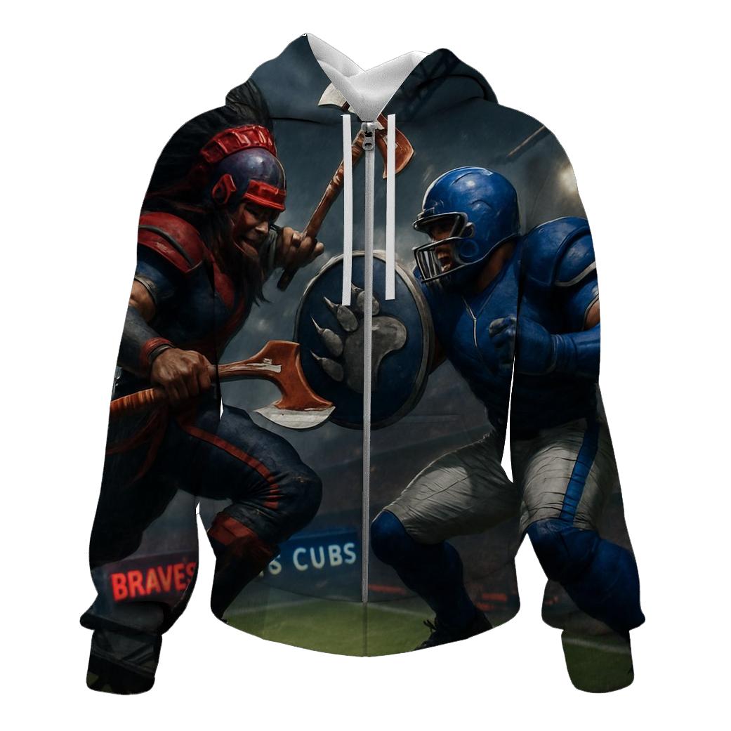 Skyrail Showdown Braves Vs Cubs hoodie styles