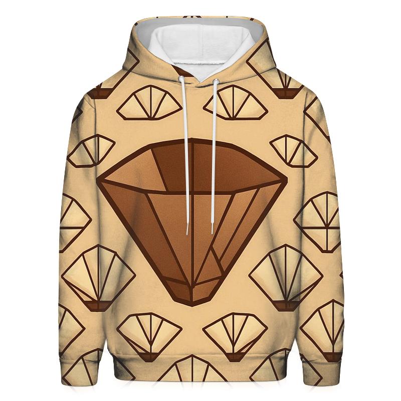 Filter Fold Geometry hoodies fashion