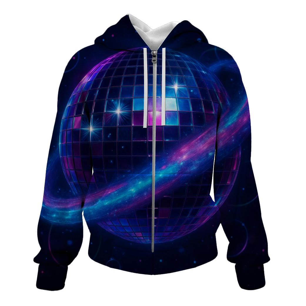 Disco Nebula Carousel heavyweight hoodies