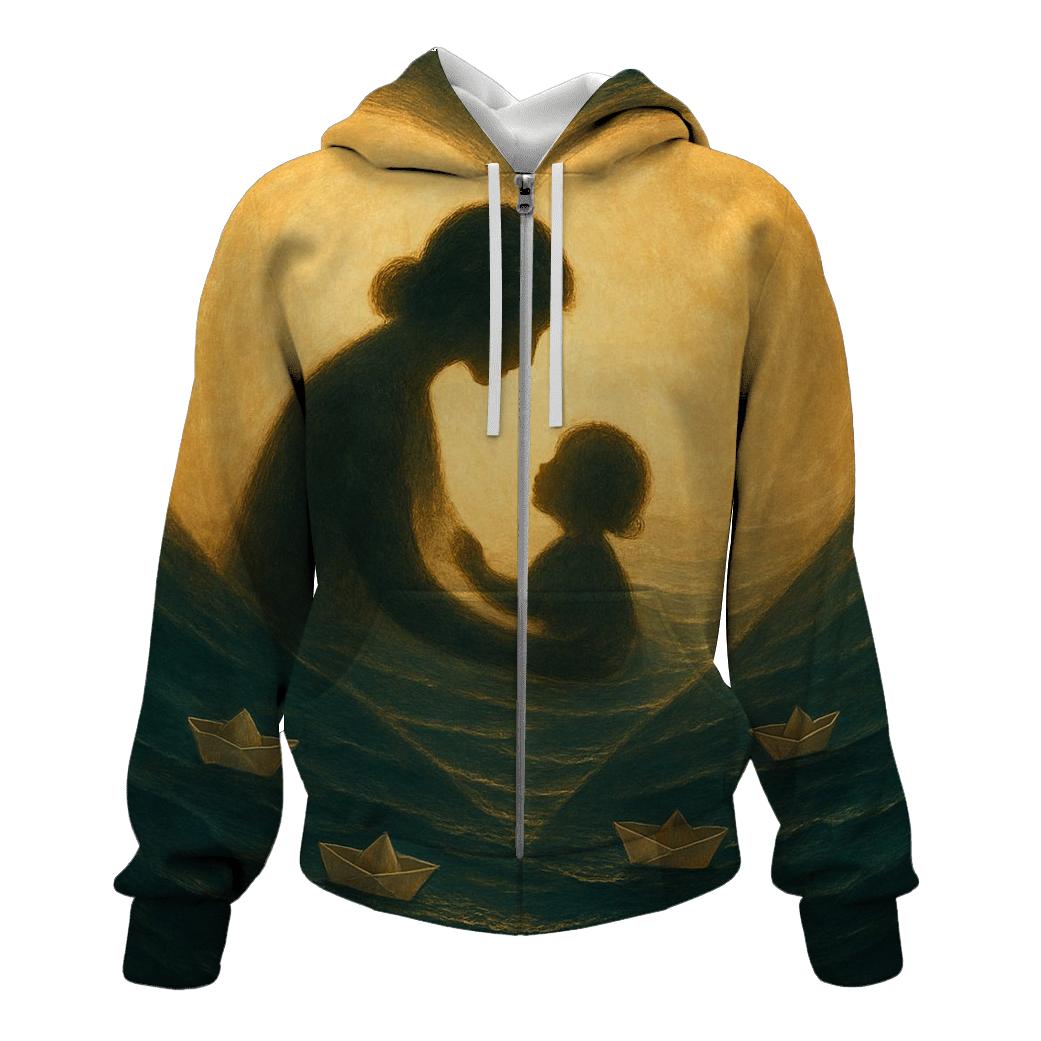 The Safe Harbor Within Her Heart hoodie trends