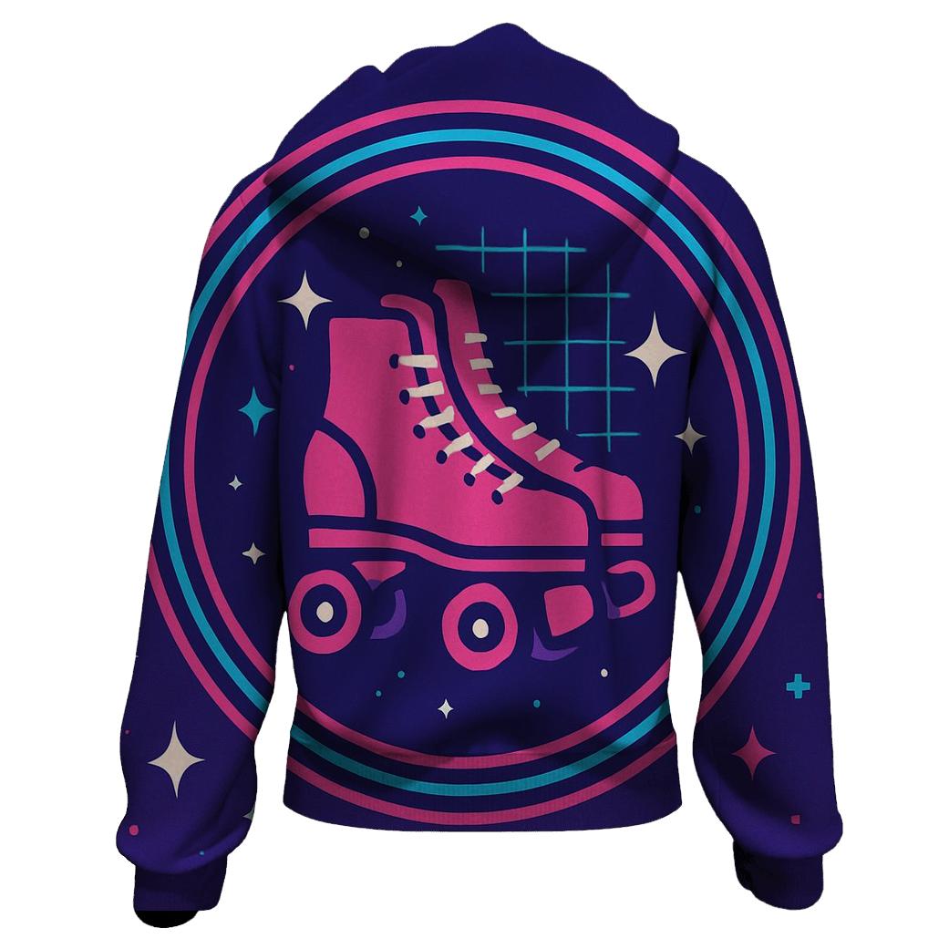 Neon Roller Rink Constellation hoodie designs